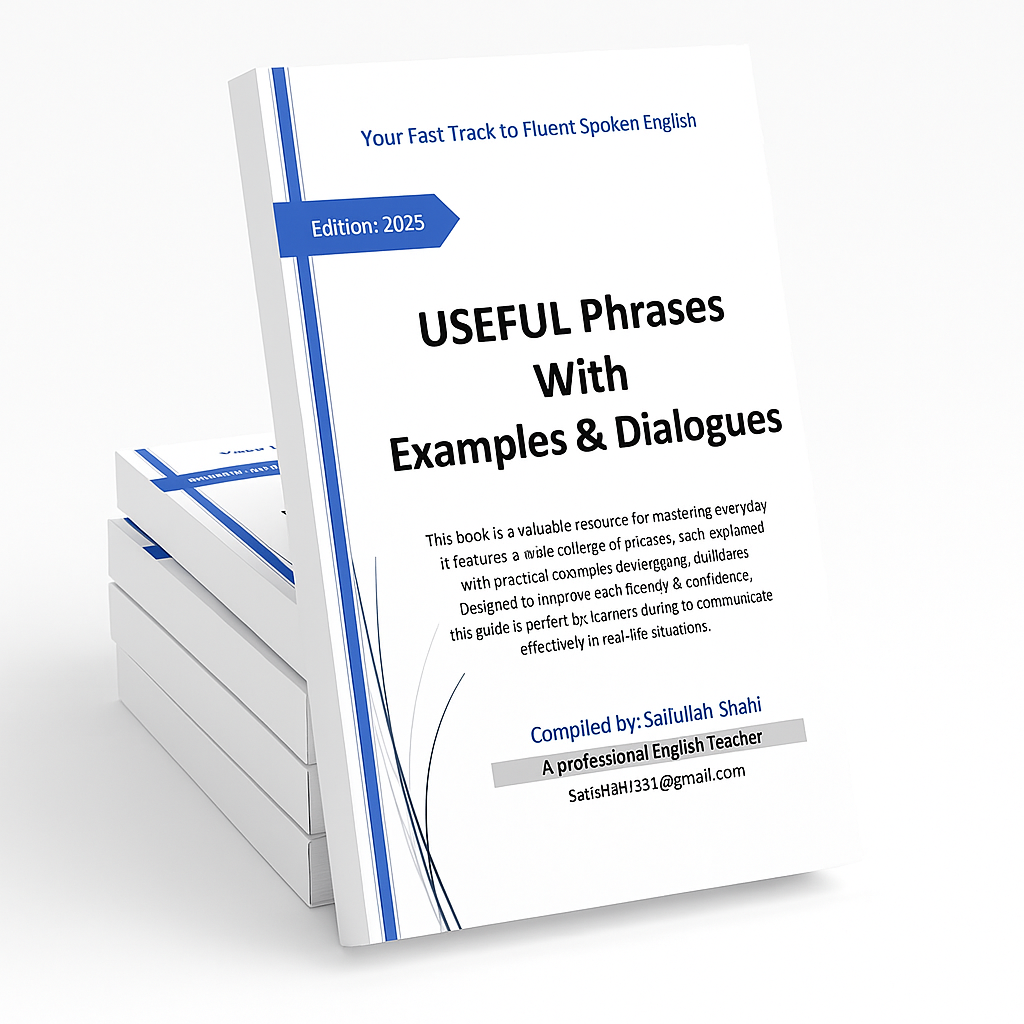 phrases with examples and dialogues